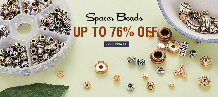 Spacer Beads Up To 76% OFF