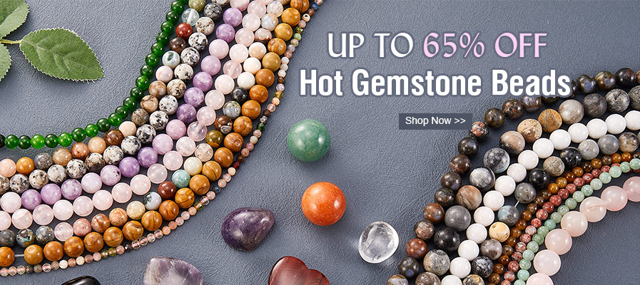 Gemstone Beads Up To 65% OFF