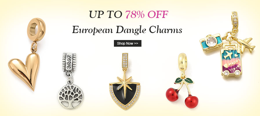 European Dangle Charms Up To 78% OFF