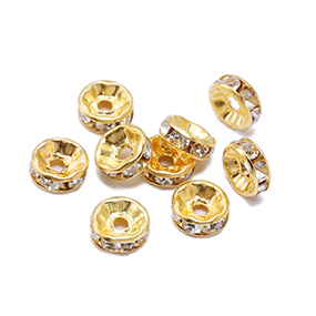 Rhinestone Spacer Beads