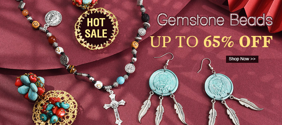 Gemstone Beads UP TO 65% OFF