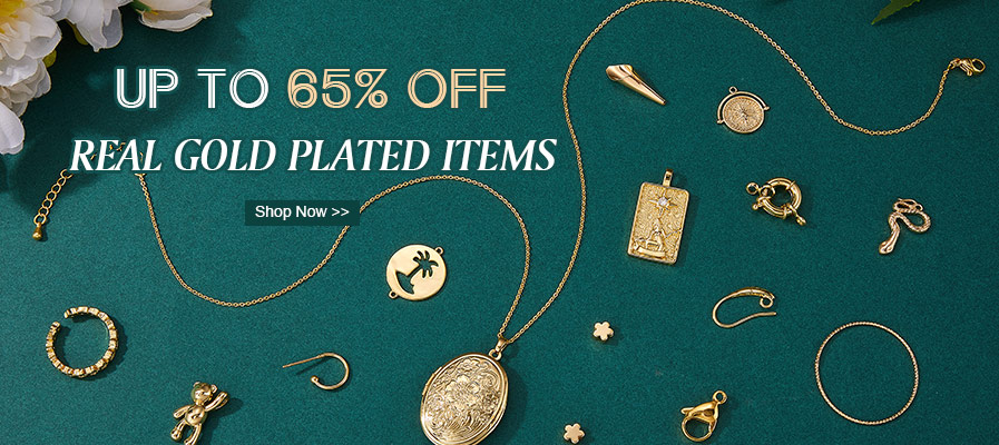Real Gold Plated Items Up To 65% OFF