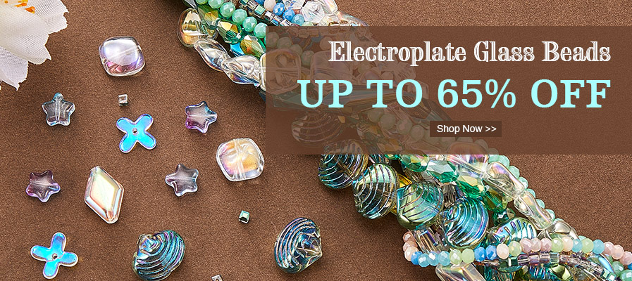 Electroplate Glass Beads Up To 65% OFF
