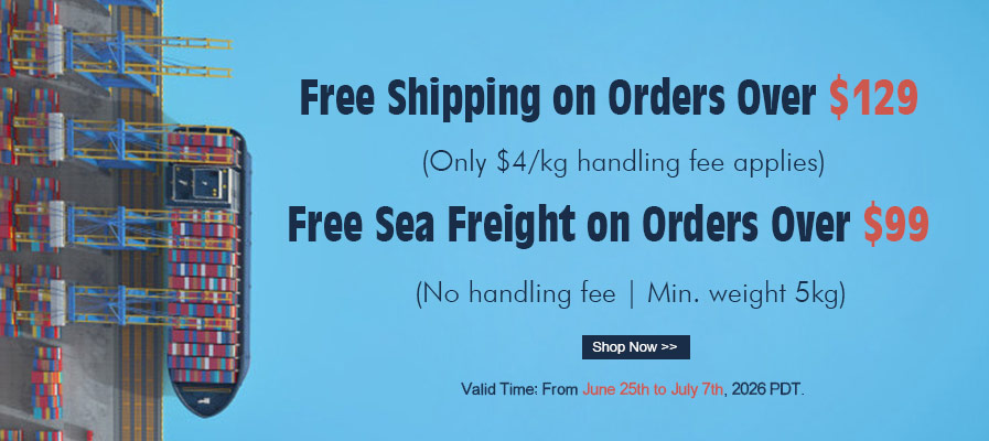 Free Shipping For US