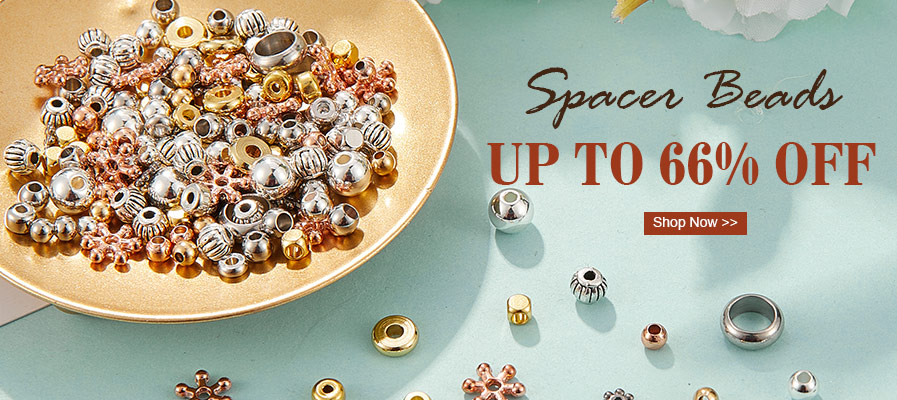Spacer Beads UP TO 66% OFF