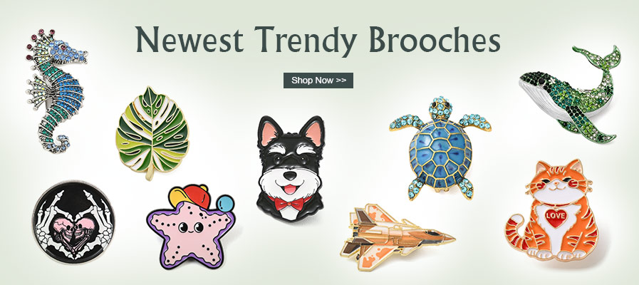 Trendy Brooches