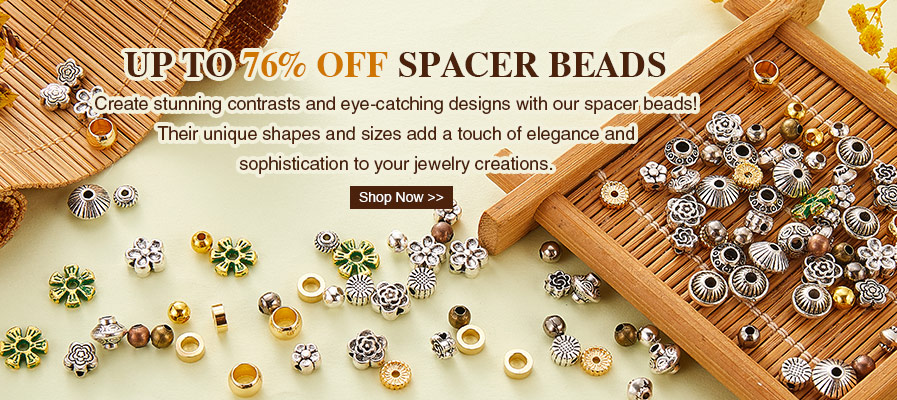 Spacer Beads Up To 76% OFF