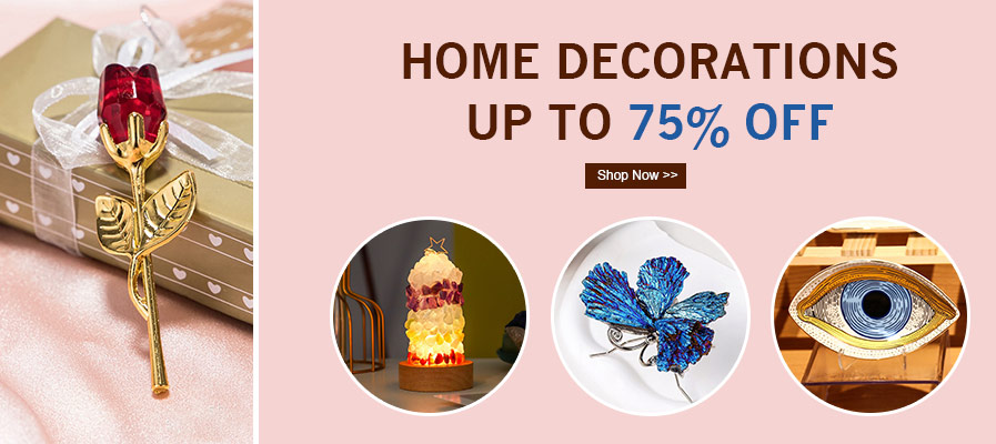 Home Decoration Up To 75% OFF