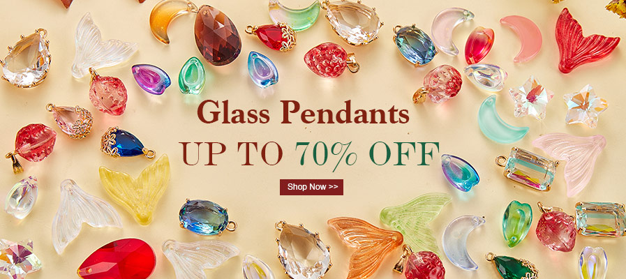 Glass Pendants UP TO 75% OFF