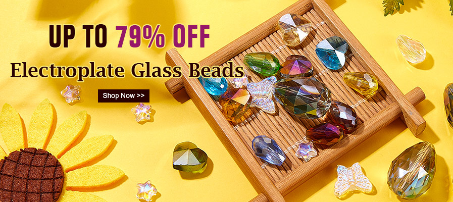 Electroplate Glass Beads Up To 79% OFF