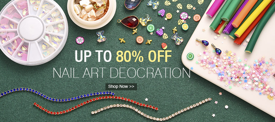 Nail Art Decoration Up To 80% OFF