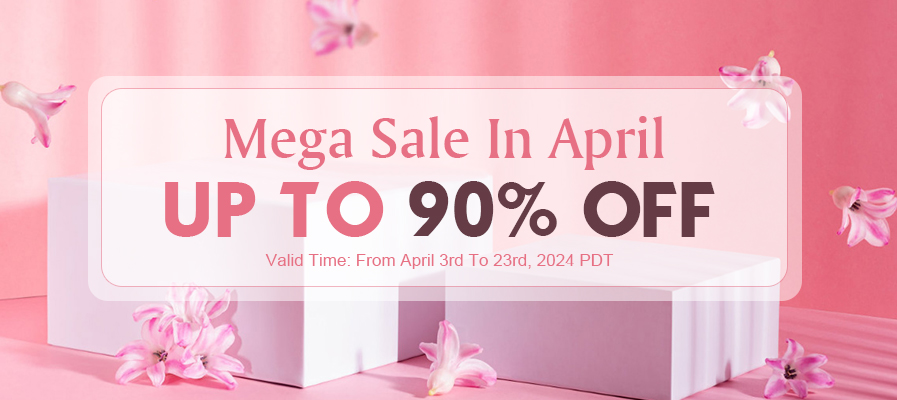 Mega Sale Up To 90% OFF