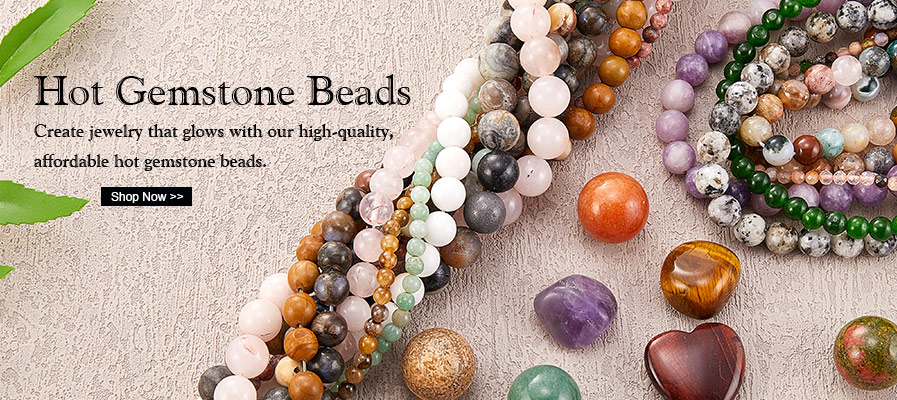 Hot Gemstone Beads