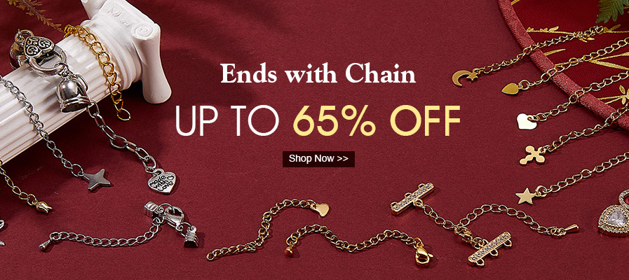 Ends with Chain UP TO 65% OFF