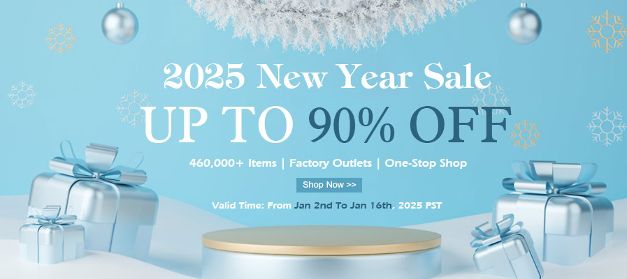 2025 New Year Sale Up To 90% OFF