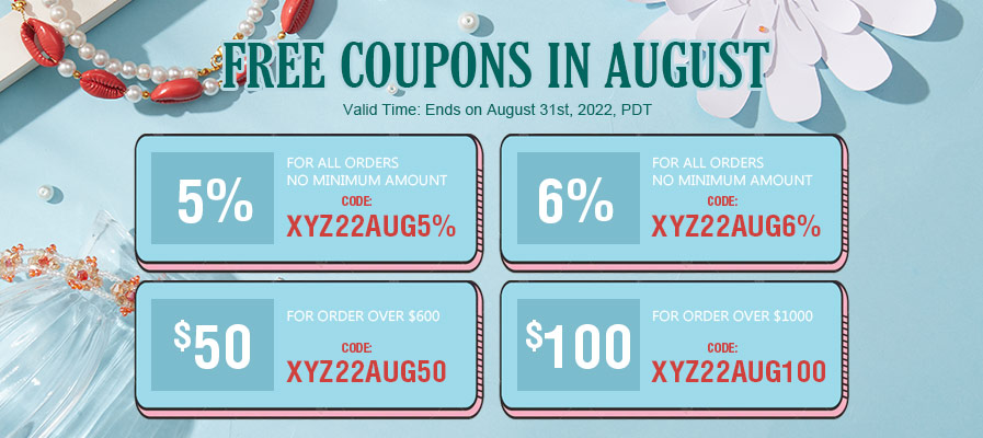 Free Coupons In August