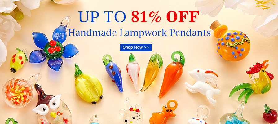 Handmade Lampwork Pendants Up To 81% OFF