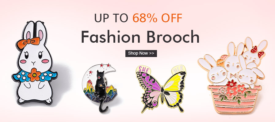Fashion Brooch Up To 68% OFF