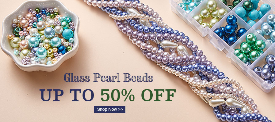 Glass Pearl Beads Up To 50% OFF
