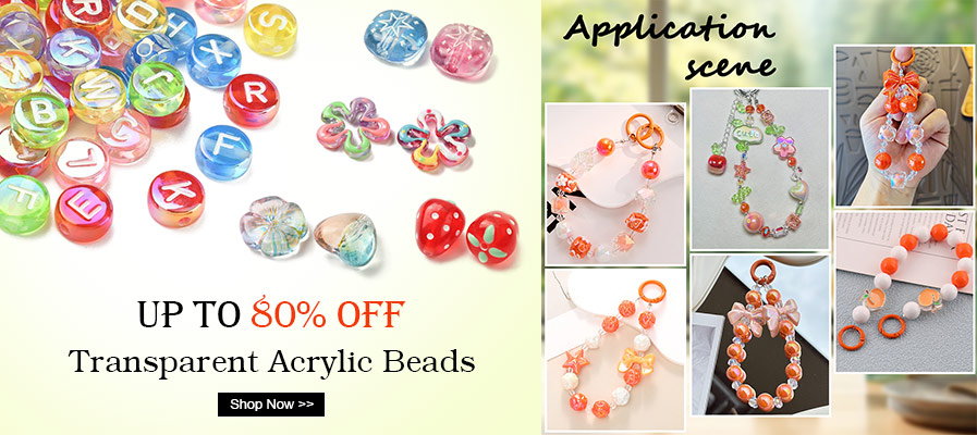 Transparent Acrylic Beads Up To 80% OFF